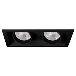 Фото #1 товара Светильник MS-VORTEX-BUILT-S250x140-2x30W Warm3000 (BK-BK, 30 deg, 230V) (Arlight, IP20 Металл, 5 лет)