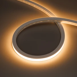 Фото #1 товара Светодиодная лента герметичная HORIZON-3D-А120-12x12mm 24V Warm3000 (12 W/m, IP67, 5m, wire x1) (Arlight, Вывод боковой, 5 лет)