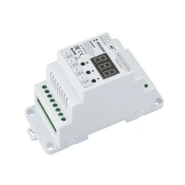 Фото #1 товара INTELLIGENT ARLIGHT Диммер SMART-DALI-104-62-ADDR-RGBW-DT6/DT8-PD-DIN White (12-48V, 4x5А)  (IARL, IP20 Пластик, 5 лет)