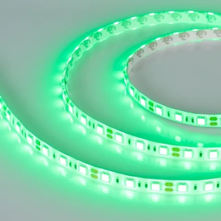Фото #1 товара Светодиодная лента герметичная RTW-SE-B60-10mm 12V Green (14.4 W/m, IP65, 5060, 5m) (Arlight, 14.4 Вт/м, IP65)