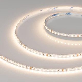 Фото #1 товара Светодиодная лента UL-A160-5mm 24V Warm3000 (9.6 W/m, IP20, 5m) (Arlight, 7 лет)
