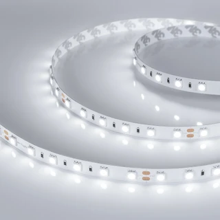 Фото #1 товара Светодиодная лента RT-B60-10mm 24V White6000 (14.4 W/m, IP20, 5060, 5m) (Arlight, 14.4 Вт/м, IP20)