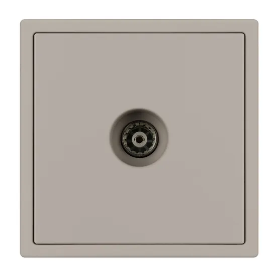 Фото #4 товара Механизм телевизионной розетки SCT-NOBE-MTV1-SFPL-CA (Arlight, Кашемир)