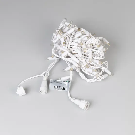 Фото #2 товара Светодиодная гирлянда ARD-STRING-CLASSIC-1000-WHITE-100LED-PULSE White (230V, 7W) (Ardecoled, IP65)