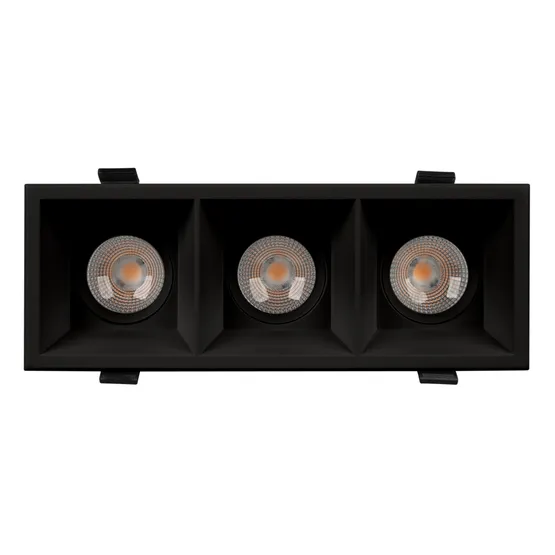 Фото #3 товара Светильник MS-FLOW-BUILT-S230x85-3x6W Day4000 (BK, 38 deg, 230V) (Arlight, IP20 Металл, 5 лет)