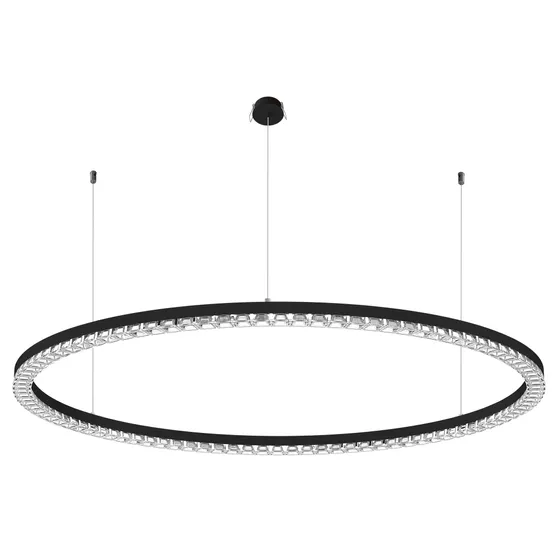 Фото #1 товара Светильник SP-DIAMOND-R1250-80W Warm3000 (BK, 45 deg, 230V, TRIAC) (Arlight, IP20 Металл, 5 лет)