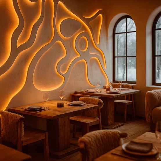 Фото #5 товара Светодиодная лента герметичная MOONLIGHT-3D-X544-10x10mm 24V Warm3000 (8 W/m, IP67, 5m, wire x1) (Arlight, Вывод боковой, 5 лет)