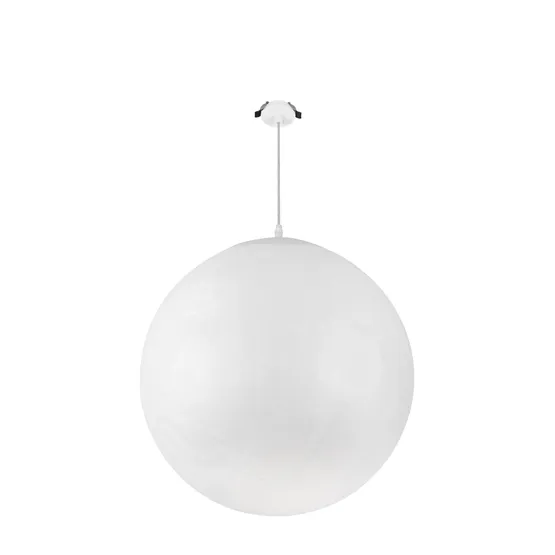 Фото #2 товара Светильник SP-SILKA-HANG-R600-12W Warm2700 (WH, 330 deg, 230V) (Arlight, IP20 Натуральный шелк, 3 года)