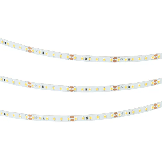 Фото #2 товара Светодиодная лента RT-A120-8mm 24V Warm3000 (2 W/m, IP20, 50m) (Arlight, Открытый)