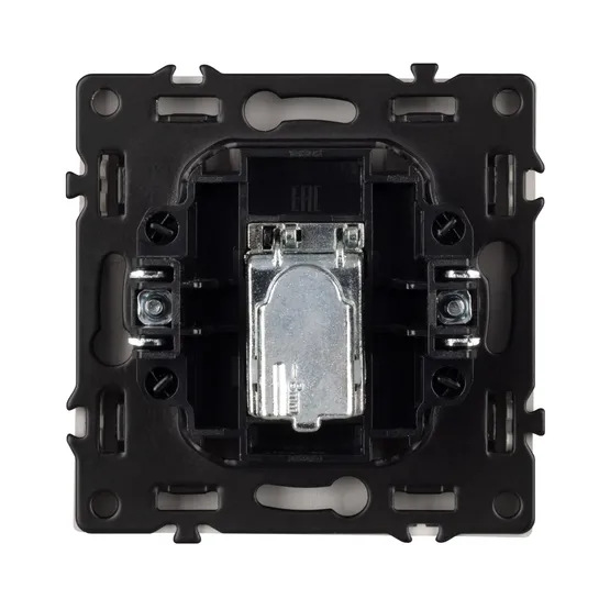 Фото #2 товара Механизм телевизионной розетки SCT-NOBE-MTV1-SFPL-IS (Arlight, Никель)