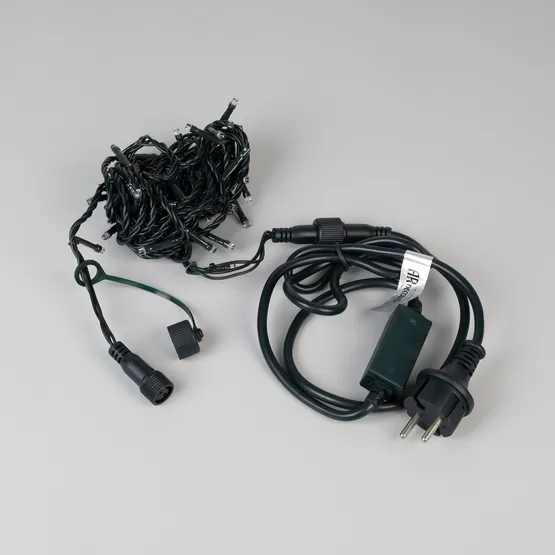 Фото #2 товара Светодиодная гирлянда ARD-STRING-HOME-5000-GREEN-50LED-FLASH WHITE (230V, 3.5W) (Ardecoled, IP20)