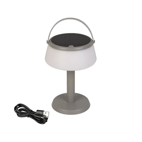 Фото #2 товара Светильник настольный SP-TRAFO-1.5W Warm2700 (Серый, 120 deg, 5V) (Arlight, IP54 Пластик, 2 года)