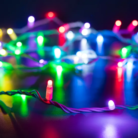 Фото #1 товара Светодиодная гирлянда Нить Смарт ARD-MOOD-PRO-10000-WHITE-100LED RGB (230V, 10W, Tuya Wi-Fi) (Ardecoled, IP65)