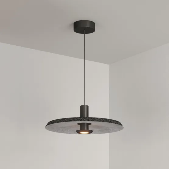 Фото #3 товара Светильник SP-KOTARO-R450-12W Warm2700 (BK-GR, 36 deg, 230V, TRIAC) (Arlight, IP20)