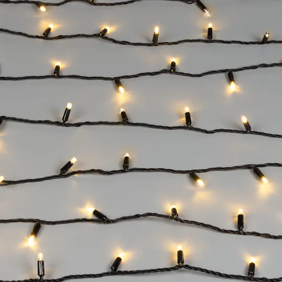 Фото #2 товара Светодиодная гирлянда ARD-STRING-CLASSIC-10000-BLACK-100LED-STD WARM (230V, 7W) (Ardecoled, IP65)