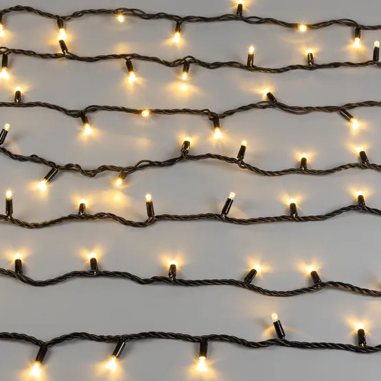 Фото #3 товара Светодиодная гирлянда ARD-STRING-PRO-10000-BLACK-100LED-STD WARM (230V, 7W) (Ardecoled, IP65)