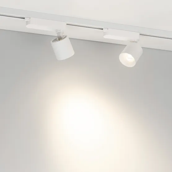 Фото #2 товара Светильник LGD-DYKE-2TR-R60-8W Day4000 (WH, 50 deg, 230V) (Arlight, IP20 Металл, 5 лет)