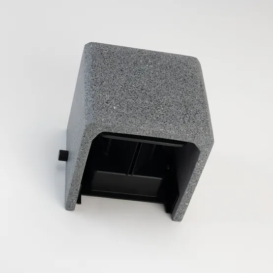 Фото #3 товара Светильник LGD-PERAN-WALL-S120x120-6W Warm3000 (BK, 0-80 deg, 230V) (Arlight, IP65 Бетон, 3 года)