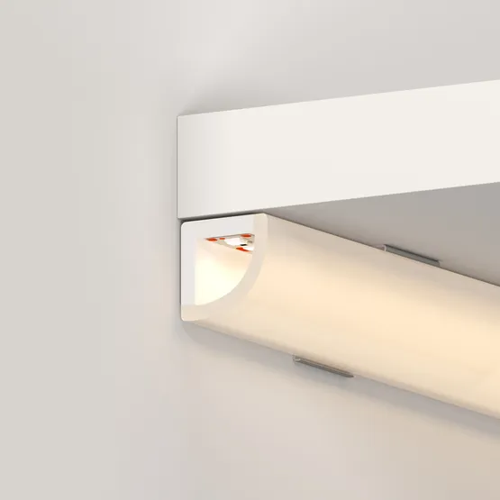 Фото #3 товара Профиль WPH-KANT-H10-2000 OPAL (Arlight, Пластик)