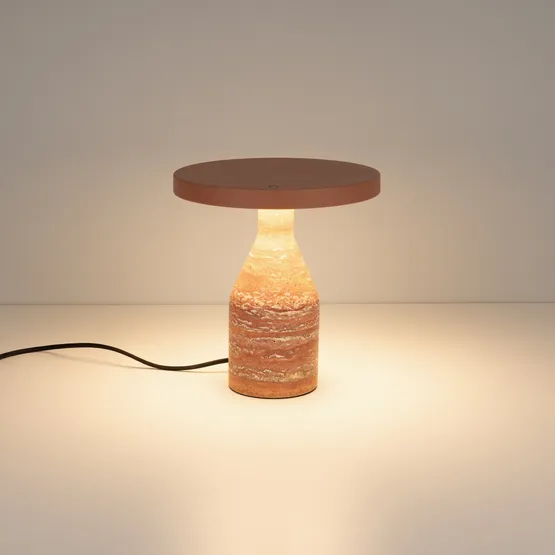 Фото #7 товара Светильник SP-CROOD-TAB-R22.5x24-7W Warm3200-MIX (RD-BRG, 140 deg, 230V) (Arlight, IP20, Травертин, 5 лет)