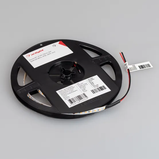 Фото #2 товара Светодиодная лента RT-A140-10mm 24V Day5000 SUN (20 W/m, IP20, 2835, 5m) (Arlight, -)