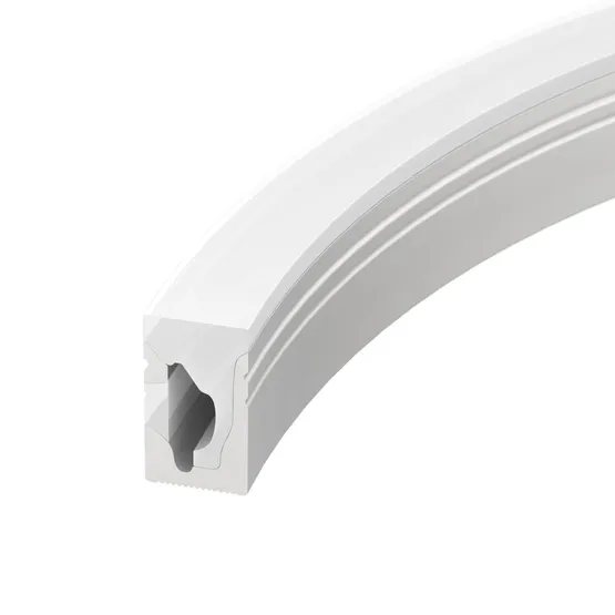 Фото #1 товара Силиконовый профиль WPH-FLEX-1018-SIDE-S10-50m WHITE (Arlight, Силикон)