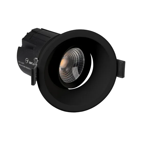 Фото #6 товара Светильник MS-FLOW-BUILT-R85-12W Day4000 (BK, 15 deg, 230V) (Arlight, IP20 Металл, 5 лет)