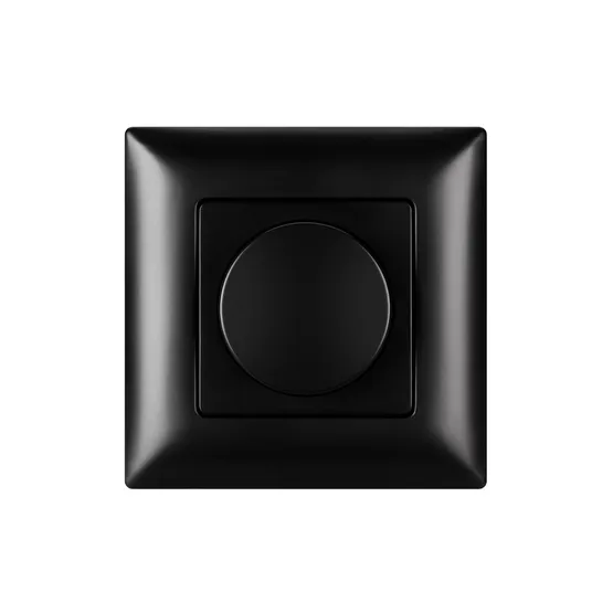 Фото #2 товара INTELLIGENT ARLIGHT Роторная панель SMART-TRIAC-601-32-DIM-IN Black (230V, 1.5A, 2.4G) (IARL, IP20 Пластик, 5 лет)
