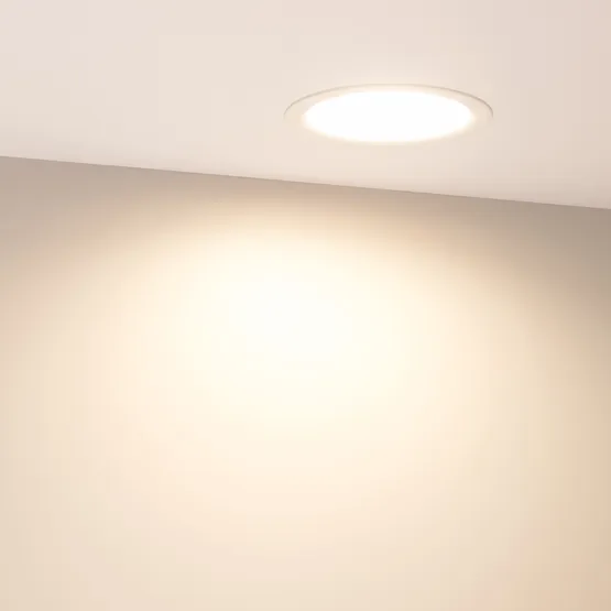 Фото #4 товара Светильник MS-BLIZZARD-BUILT-R115-10W Warm3000 (WH, 100 deg, 230V) (Arlight, IP20 Металл, 3 года)