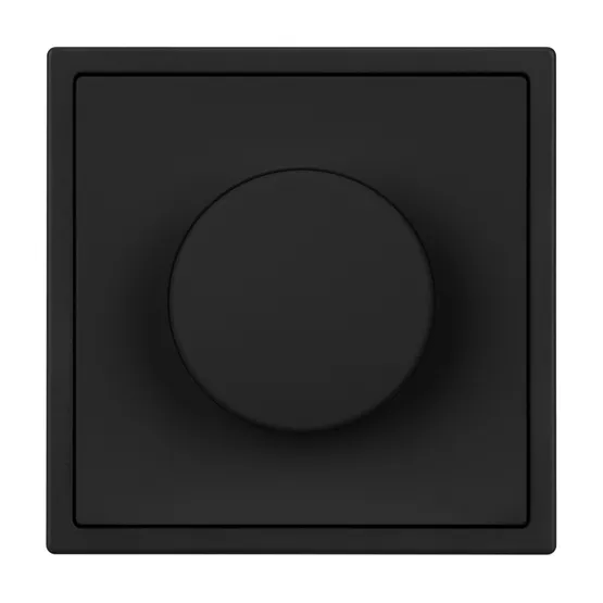 Фото #3 товара Лицевая панель светорегулятора PNL-NOBE-FB-SFPL-BK  (Arlight, Черный оникс)