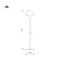 Минифото #2 товара Светильник KT-MUCENA-BOLL-A-H350-1W Warm3000 (WH, 85 deg, 24V) (Arlight, IP65 Металл, 3 года)