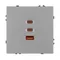 Минифото #3 товара ARL NOBE USB Розетка тип А+С+С софт-тач никель SCT-MUACC-SFPL-FC-IS (65W, QC3) (Arlight, -)