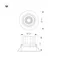 Минифото #2 товара Светильник MS-VORTEX-BUILT-R135-30W Day4000 (BK-BK, 17 deg, 230V) (Arlight, IP20 Металл, 5 лет)
