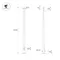 Минифото #2 товара Опора фланцевая OXOR-OK-D75-L10000 (SL) (Arlight, Сталь)