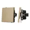 Минифото #1 товара Механизм звонкового выключателя SWT-TENDO-MKR1-SFPL-GD (230V, 10A) (Arlight, -)