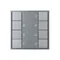 Минифото #3 товара INTELLIGENT ARLIGHT Кнопочная панель DALI-201-23-1G-2SC-RGBW-DT8-IN Silver (BUS, Frame) (IARL, IP20 Металл, 3 года)