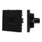 Минифото #1 товара Механизм HDMI розетки SCT-NOBE-MHD1-SFPL-BK (Arlight, Черный оникс)