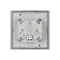 Минифото #2 товара INTELLIGENT ARLIGHT Кнопочная панель DALI-201-23-4K-D2-IN Silver (BUS, Frame) (IARL, IP20 Металл, 3 года)