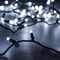 Минифото #1 товара Светодиодная гирлянда ARD-STRING-CLASSIC-1000-BLACK-100LED-MILK-PULSE White (230V, 7W) (Ardecoled, IP65)