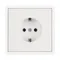 Минифото #2 товара ARL NOBE Розетка зк со шторками софт-тач белый кварц SCT-MEU-SFPL-WH (250V, 16A) (Arlight, -)