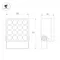 Минифото #3 товара Светильник ALT-BLOCK-S220x220-50W Warm3000 (GR, 3 deg, 230V) (Arlight, IP66 Металл, 3 года)